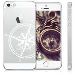 Husa pentru Apple iPhone 5/iPhone 5s/iPhone SE, Silicon, Alb, 40657.20 fotografia produsului View 2 S
