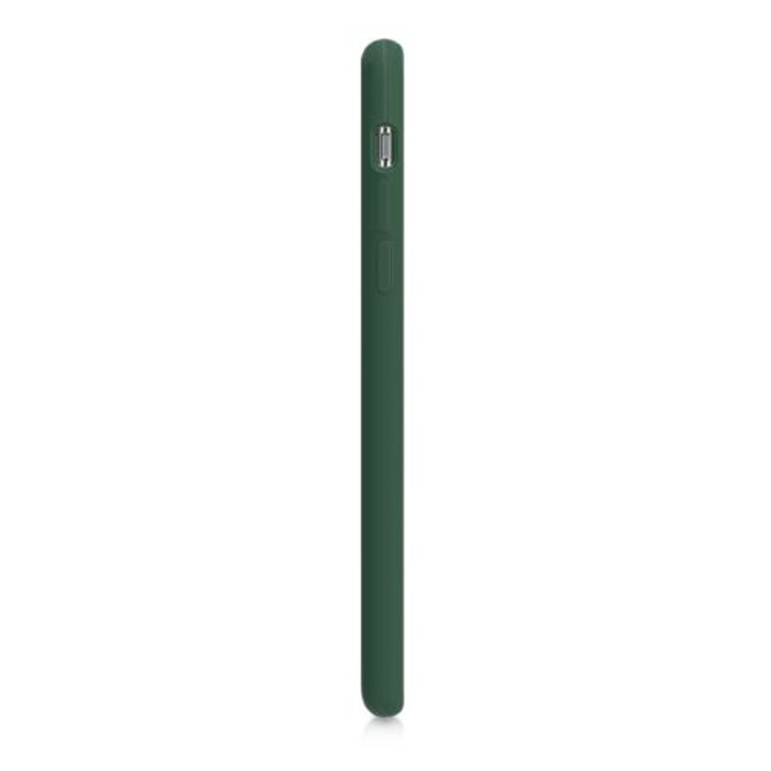 Husa pentru iPhone X/iPhone XS, Silicon, Verde, 46313.80 fotografia produsului View 5 L