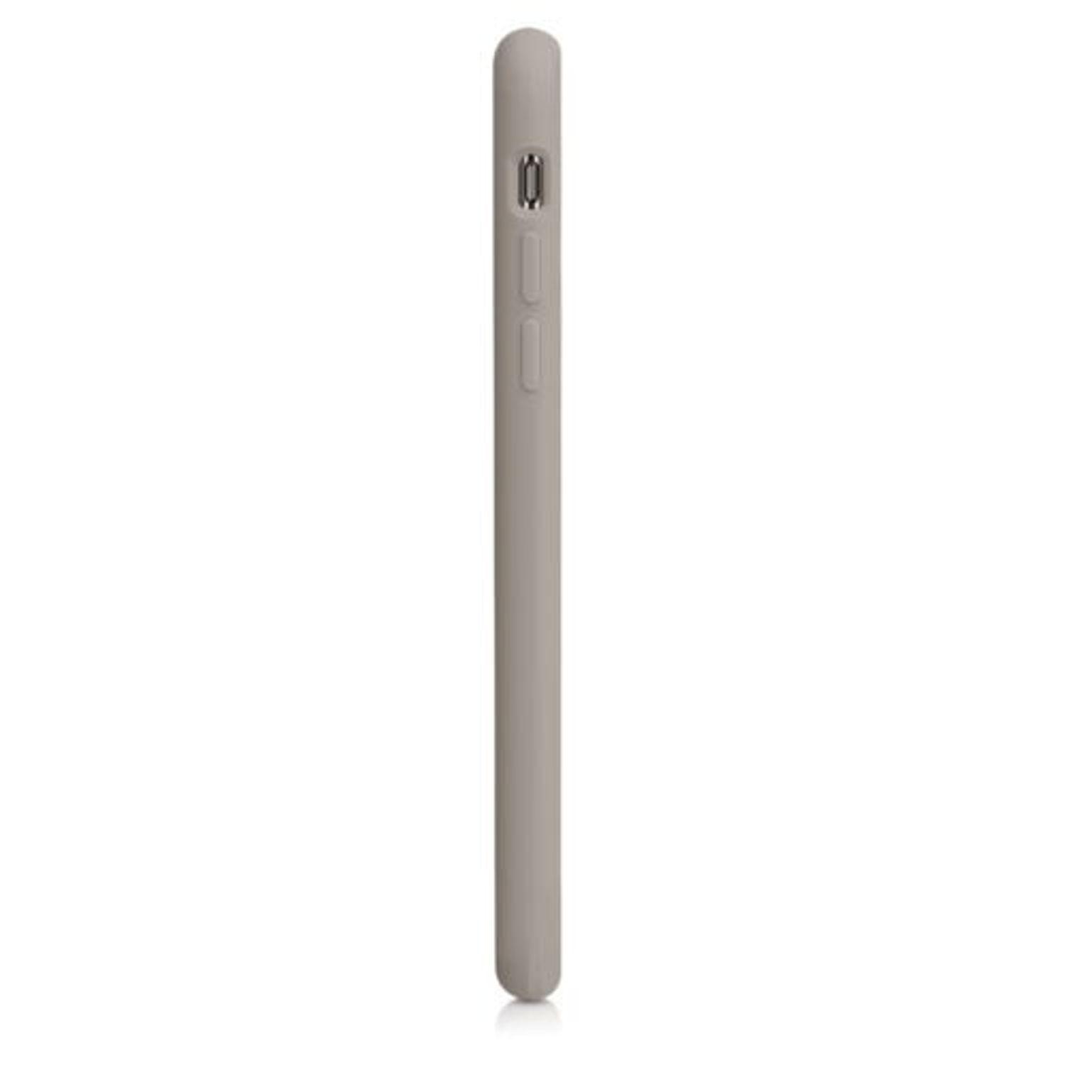 Husa pentru Apple iPhone X/iPhone XS, Silicon, Gri, 46313.43 fotografia produsului View 5 L