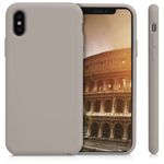 Husa pentru Apple iPhone X/iPhone XS, Silicon, Gri, 46313.43 fotografia produsului View 2 S