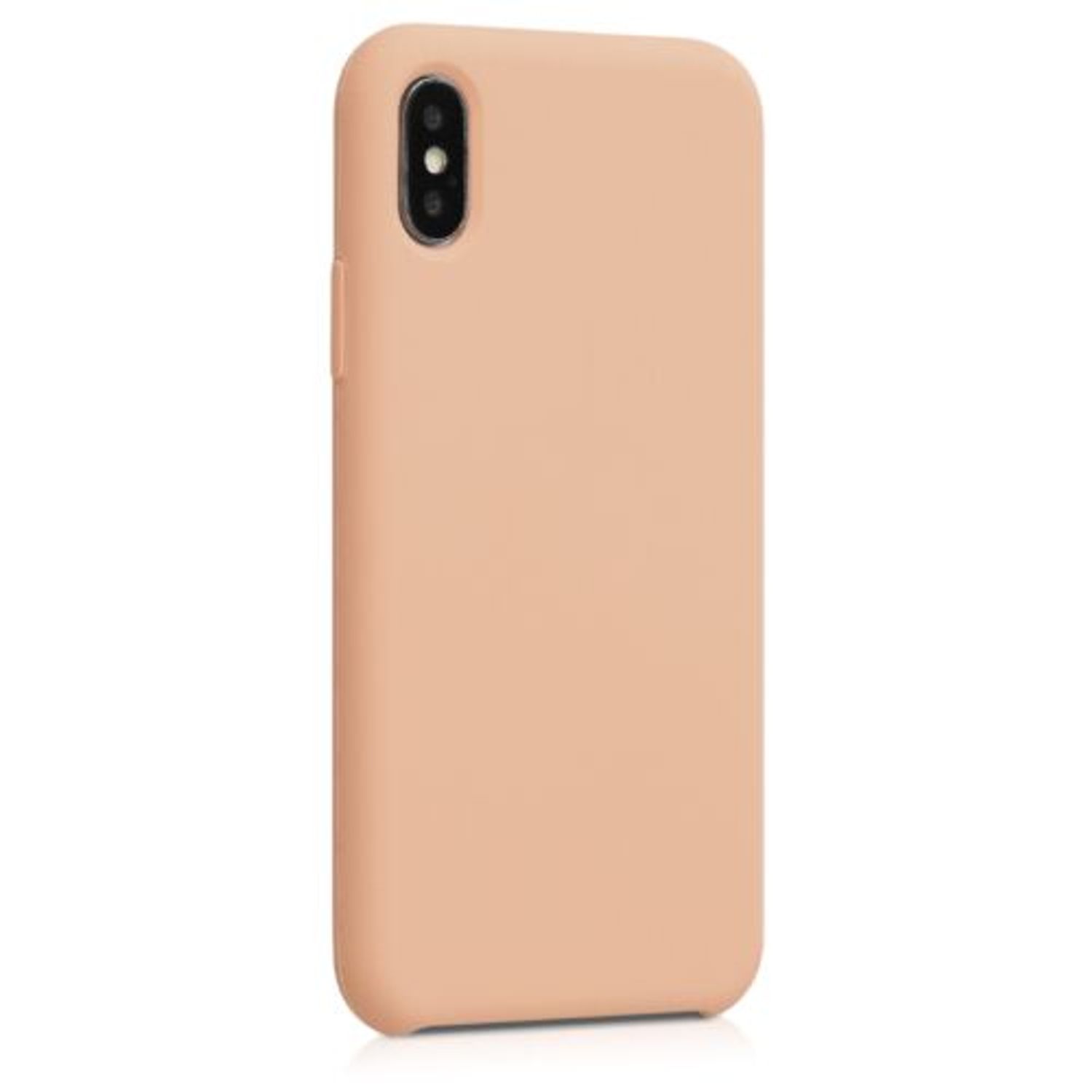 Husa pentru Apple iPhone X/iPhone XS, Silicon, Rose Gold, 42495.138 fotografia produsului View 8 L