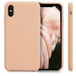 Husa pentru Apple iPhone X/iPhone XS, Silicon, Rose Gold, 42495.138 fotografia produsului View 2 S