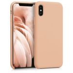 Husa pentru Apple iPhone X/iPhone XS, Silicon, Rose Gold, 42495.138 fotografia produsului
