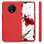 Husa pentru OnePlus 7T, Silicon, Rosu, 50403.09 fotografia produsului View 2 S