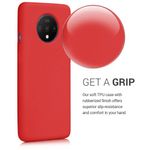 Husa pentru OnePlus 7T, Silicon, Rosu, 50403.09 fotografia produsului View 4 S