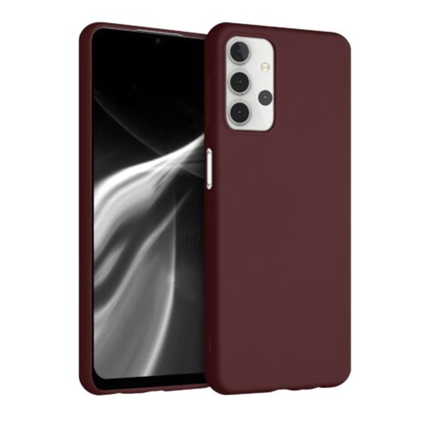 Husa pentru Samsung Galaxy A32 5G, Silicon, Violet, 54328.190 fotografia produsului