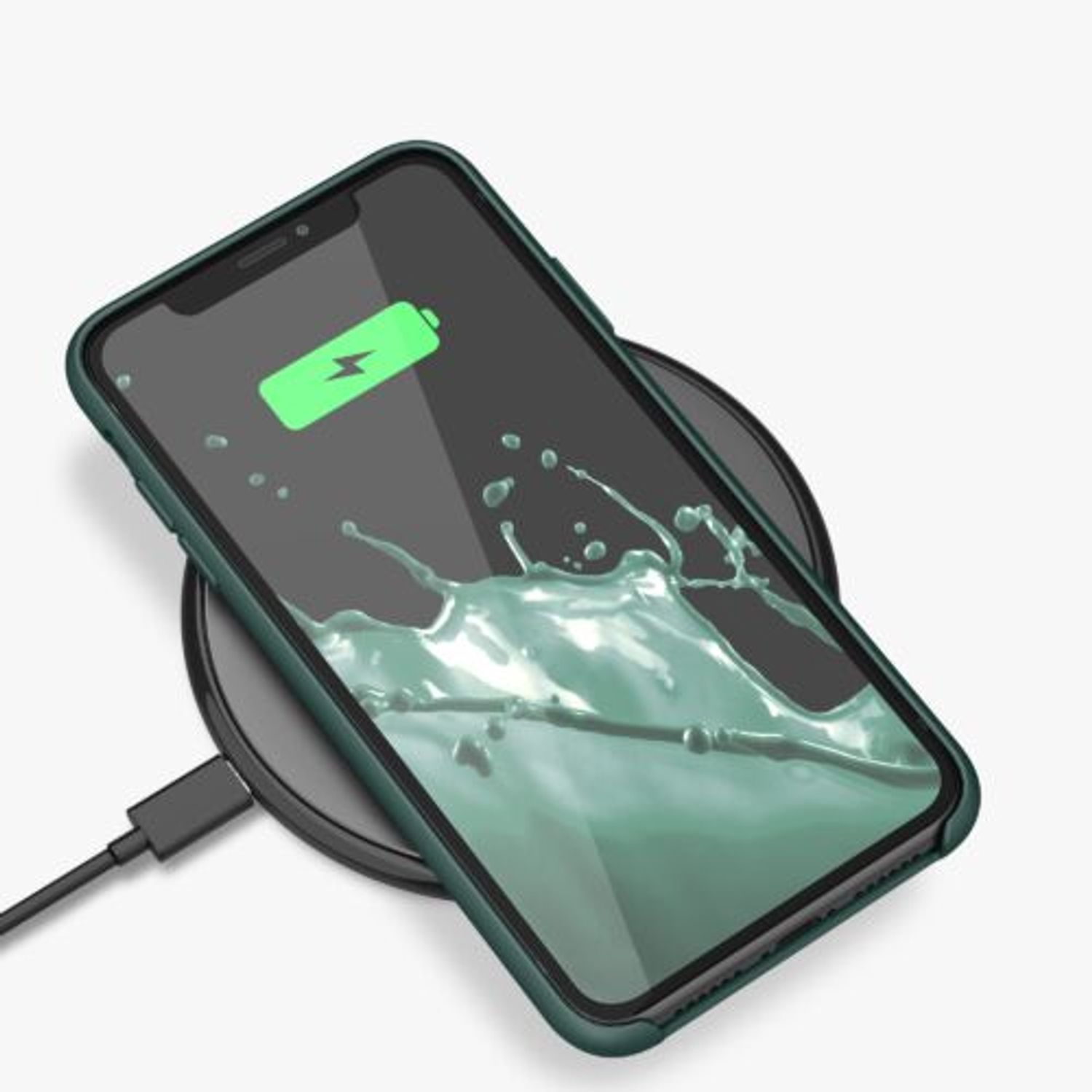 Husa pentru Apple iPhone 11, Silicon, Verde, 49724.169 fotografia produsului View 9 L