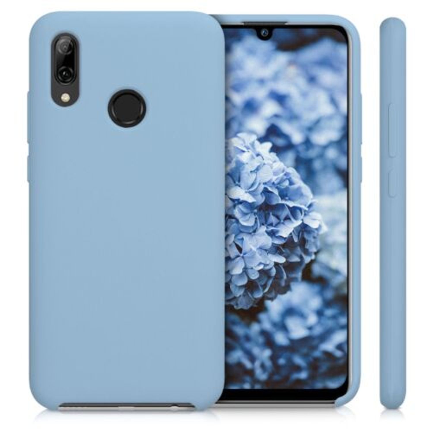 Husa pentru Huawei P Smart (2019), Silicon, Albastru, 47824.161 fotografia produsului View 2 L