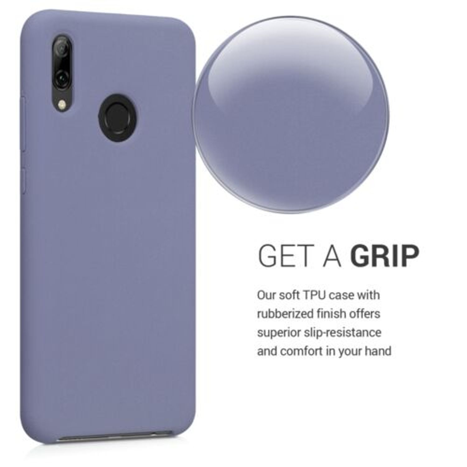 Husa pentru Huawei P Smart (2019), Silicon, Mov, 47824.130 fotografia produsului View 4 L