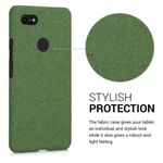 Husa pentru Google Pixel 3 XL, Textil, Verde, 46738.07 fotografia produsului View 4 S