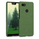 Husa pentru Google Pixel 3 XL, Textil, Verde, 46738.07 fotografia produsului