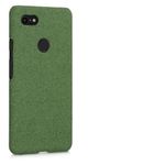 Husa pentru Google Pixel 3 XL, Textil, Verde, 46738.07 fotografia produsului View 9 S