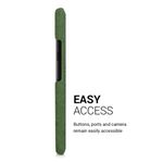 Husa pentru Google Pixel 3 XL, Textil, Verde, 46738.07 fotografia produsului View 5 S