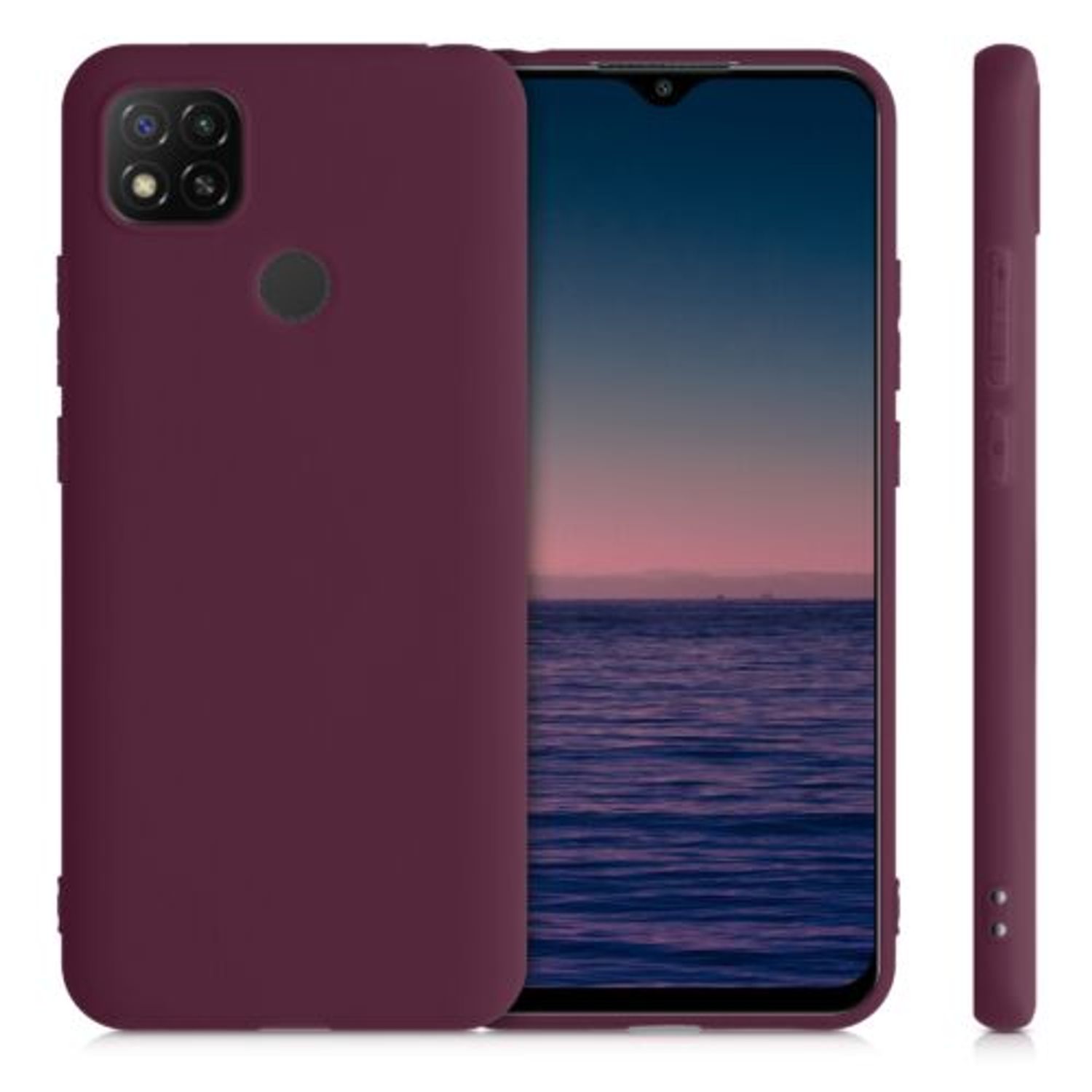Husa pentru Xiaomi Redmi 9C, Silicon, Violet, 52850.187 fotografia produsului View 2 L