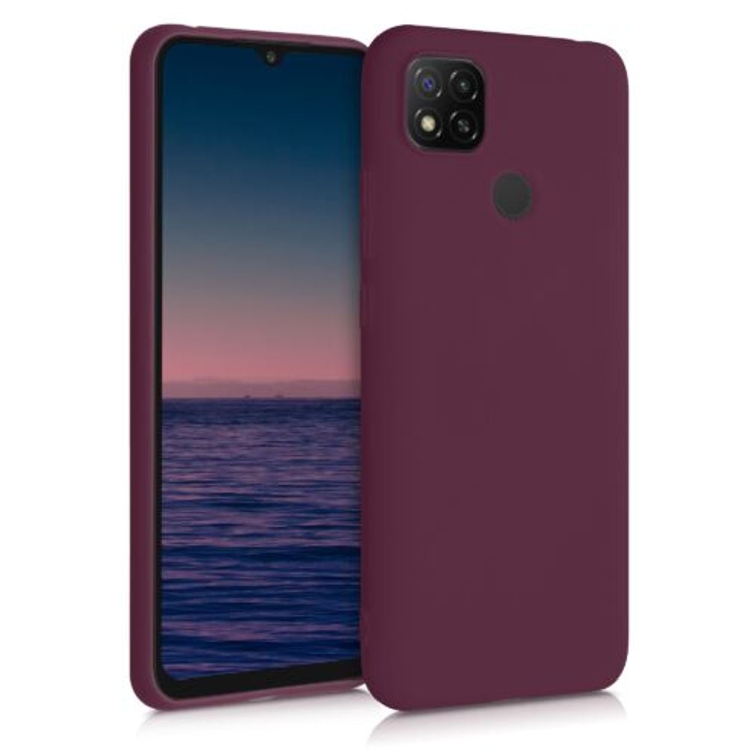 Husa pentru Xiaomi Redmi 9C, Silicon, Violet, 52850.187 fotografia produsului