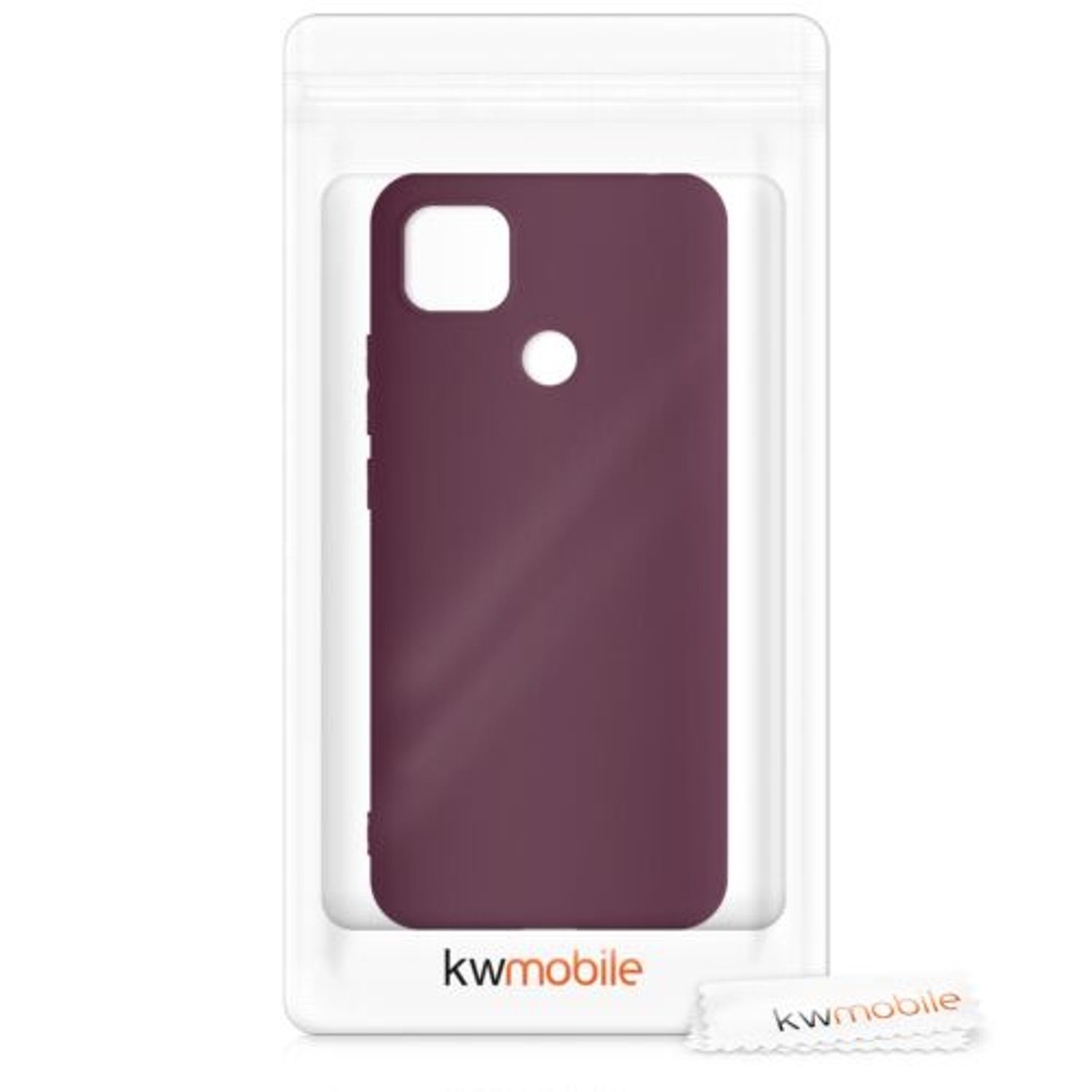 Husa pentru Xiaomi Redmi 9C, Silicon, Violet, 52850.187 fotografia produsului View 7 L