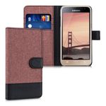 Husa pentru Samsung Galaxy J3 (2016), Textil, Roz, 38157.10 fotografia produsului