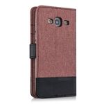 Husa pentru Samsung Galaxy J3 (2016), Textil, Roz, 38157.10 fotografia produsului View 2 S