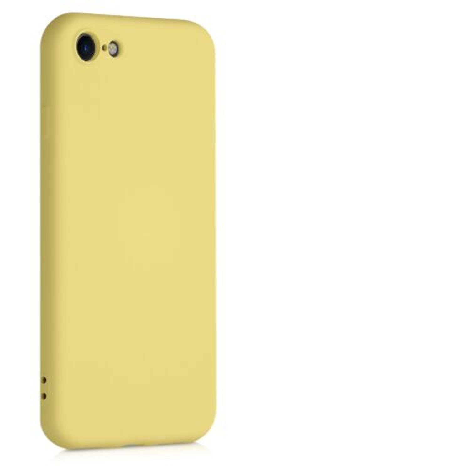 Husa pentru iPhone 8/iPhone 7/iPhone SE 2, Silicon, Galben, 49979.216 fotografia produsului View 9 L