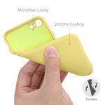 Husa pentru iPhone 8/iPhone 7/iPhone SE 2, Silicon, Galben, 49979.216 fotografia produsului View 4 S