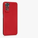 Husa Kwmobile pentru Xiaomi Redmi Note 11/Redmi Note 11s, Silicon, Rosu, 58651.36 fotografia produsului View 7 S