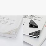 Set 20 Clipsuri pentru documente, Kwmobile, Negru, Plastic, 58942.01 fotografia produsului View 10 S