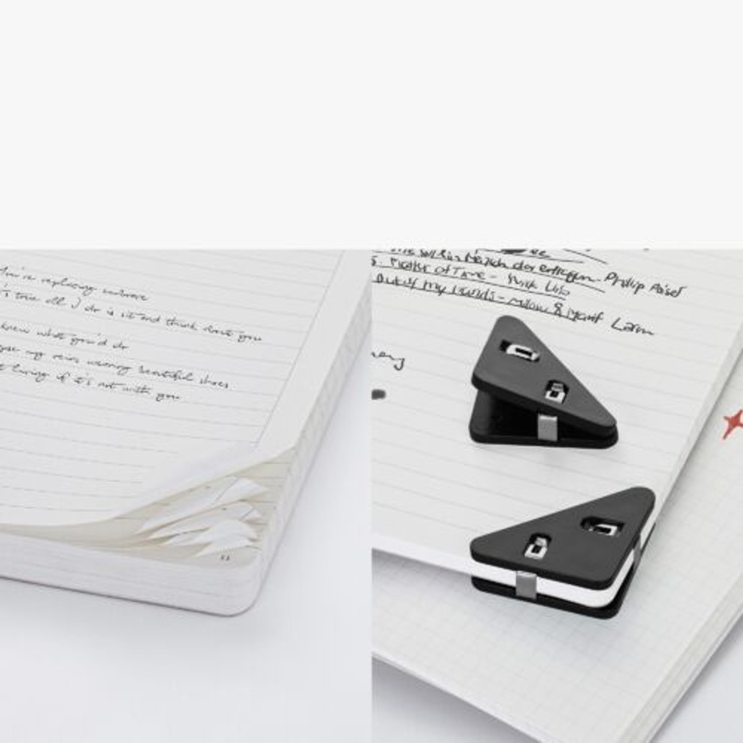 Set 20 Clipsuri pentru documente, Kwmobile, Negru, Plastic, 58942.01 fotografia produsului View 10 L