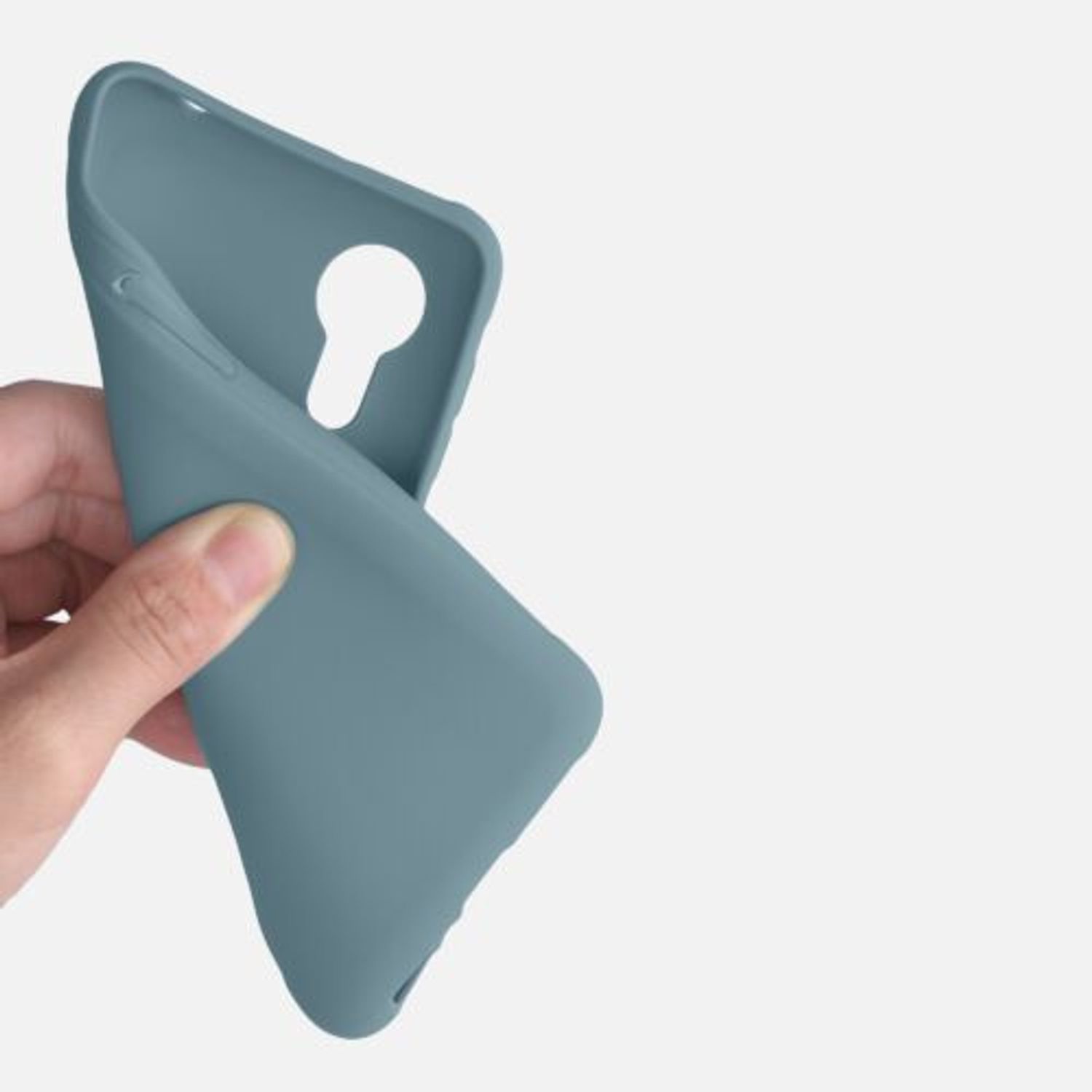 Husa pentru Samsung Galaxy Xcover 5, Silicon, Albastru, 54536.207 fotografia produsului View 8 L