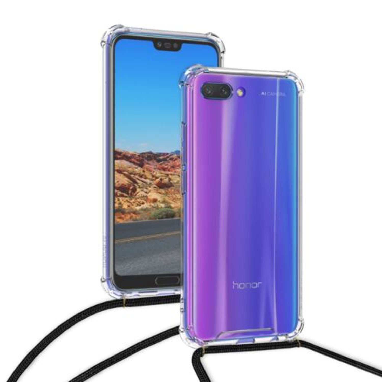 Husa pentru Huawei Honor 10, Silicon, Transparent, 48866.03 fotografia produsului View 5 L