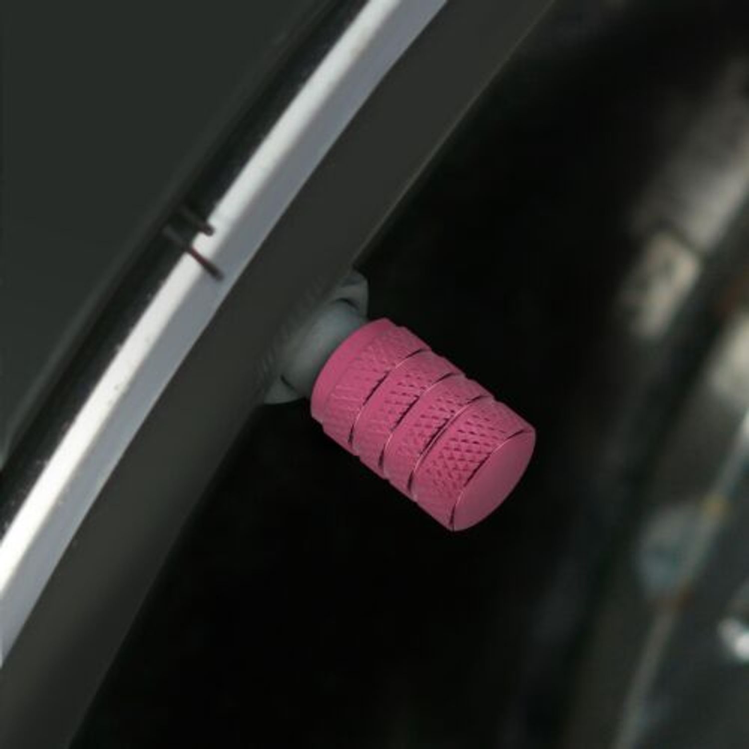 Set 5 Capace pentru valva , Kwmobile, Roz, Metal, 41665.81 fotografia produsului View 3 L