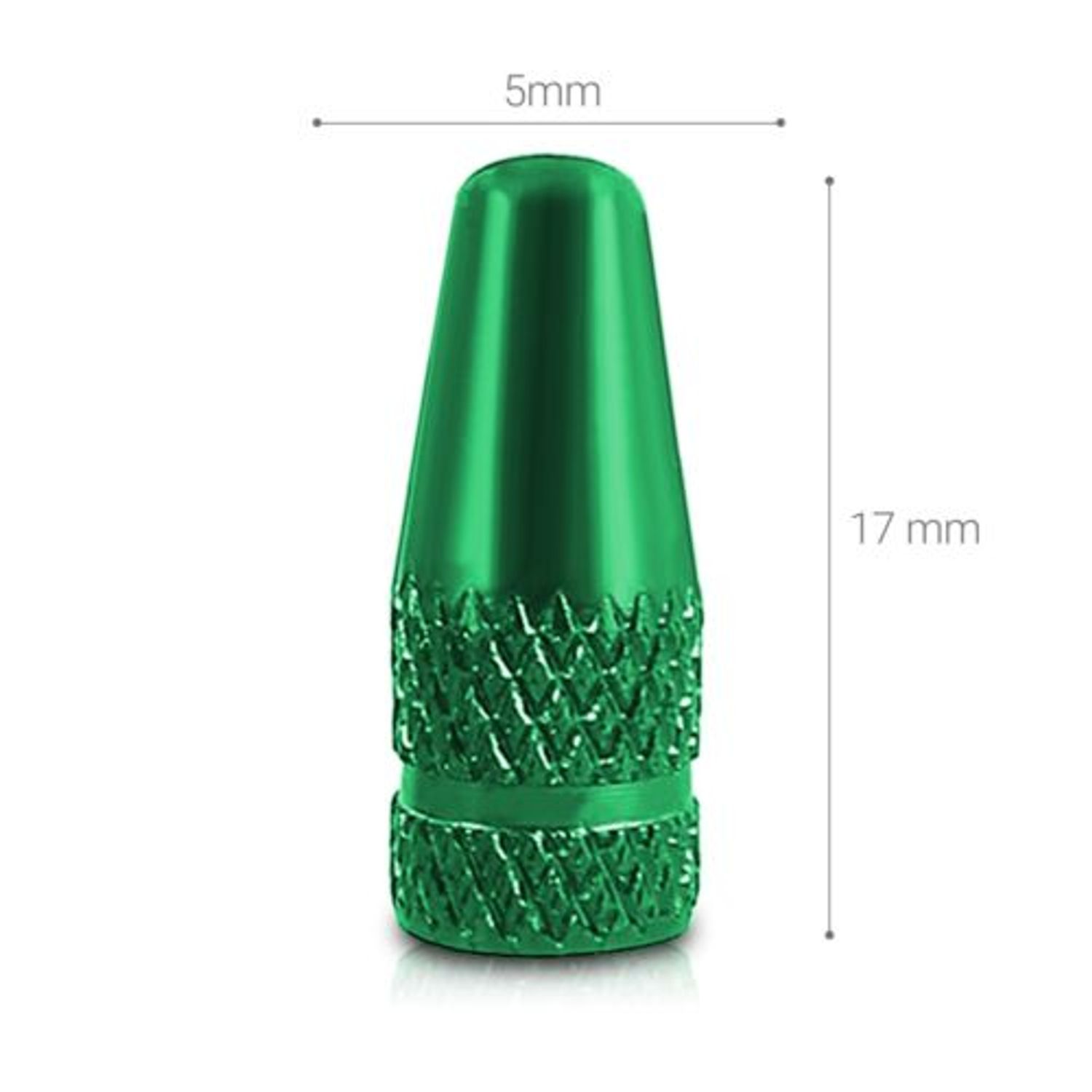Set 5 Capace pentru valva , Kwmobile, Verde, Metal, 45929.07 fotografia produsului View 5 L