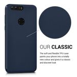 Husa pentru Huawei Honor 8, Silicon, Albastru, 39793.17 fotografia produsului View 4 S