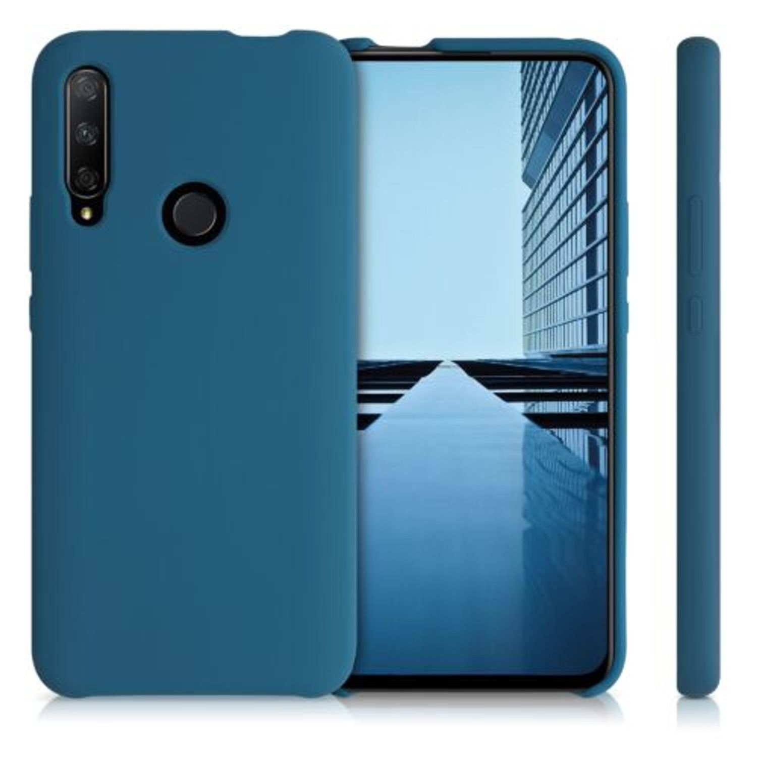 Husa pentru Huawei Honor 9X, Silicon, Verde, 53631.57 fotografia produsului View 2 L