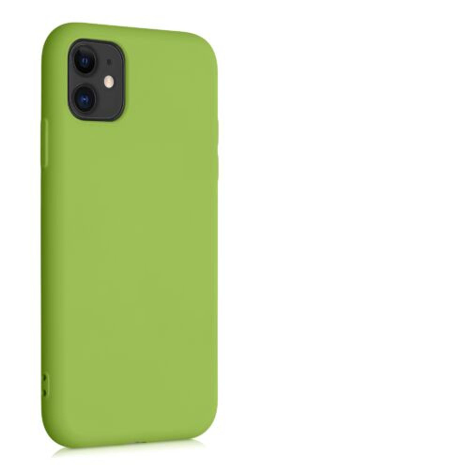 Husa pentru iPhone 11, Silicon, Verde, 50791.220 fotografia produsului View 9 L