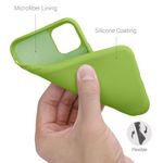 Husa pentru iPhone 11, Silicon, Verde, 50791.220 fotografia produsului View 4 S