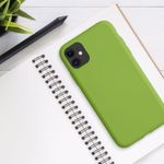 Husa pentru iPhone 11, Silicon, Verde, 50791.220 fotografia produsului View 3 S