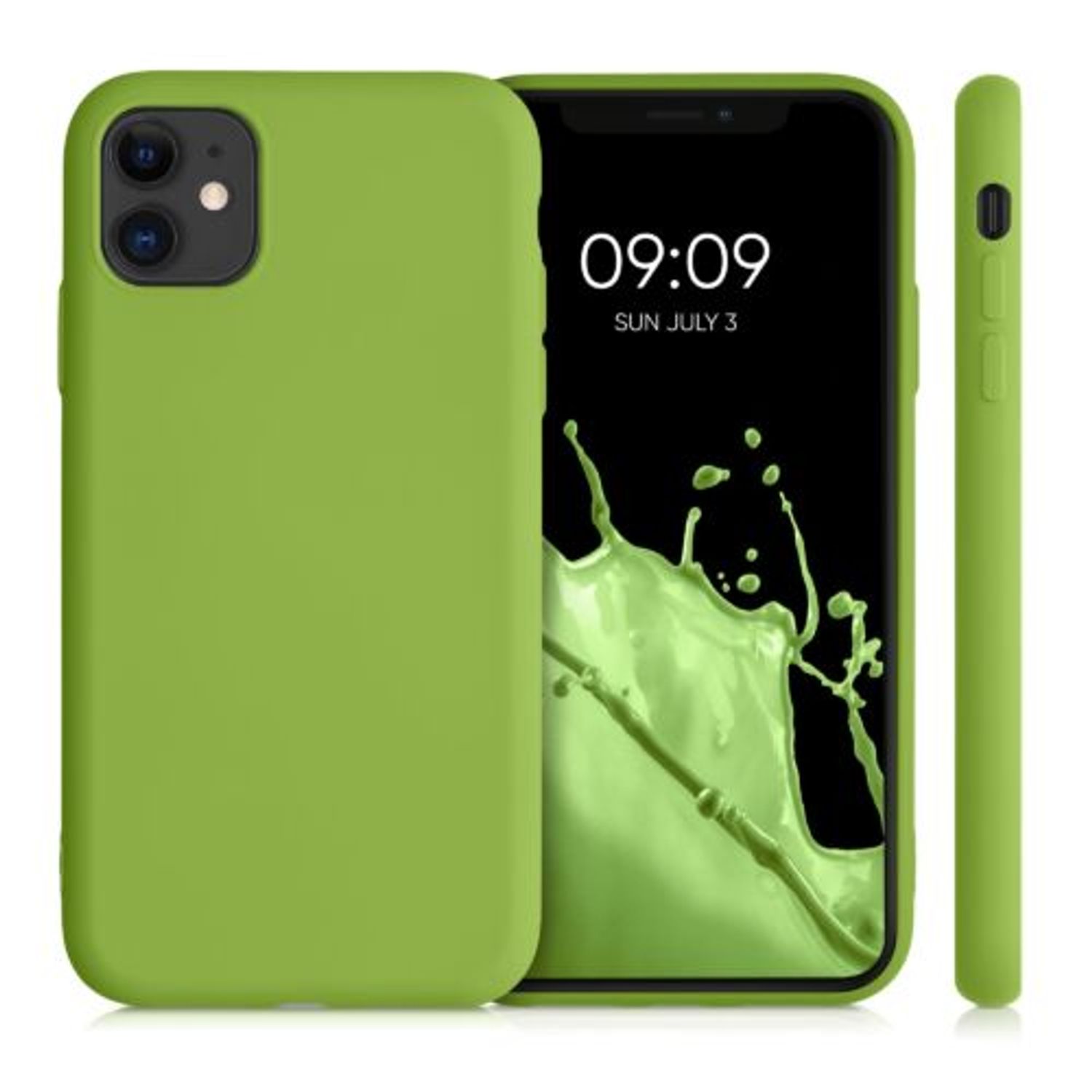 Husa pentru iPhone 11, Silicon, Verde, 50791.220 fotografia produsului View 2 L