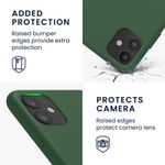 Husa pentru Apple iPhone 11, Silicon, Verde, 49724.80 fotografia produsului View 4 S