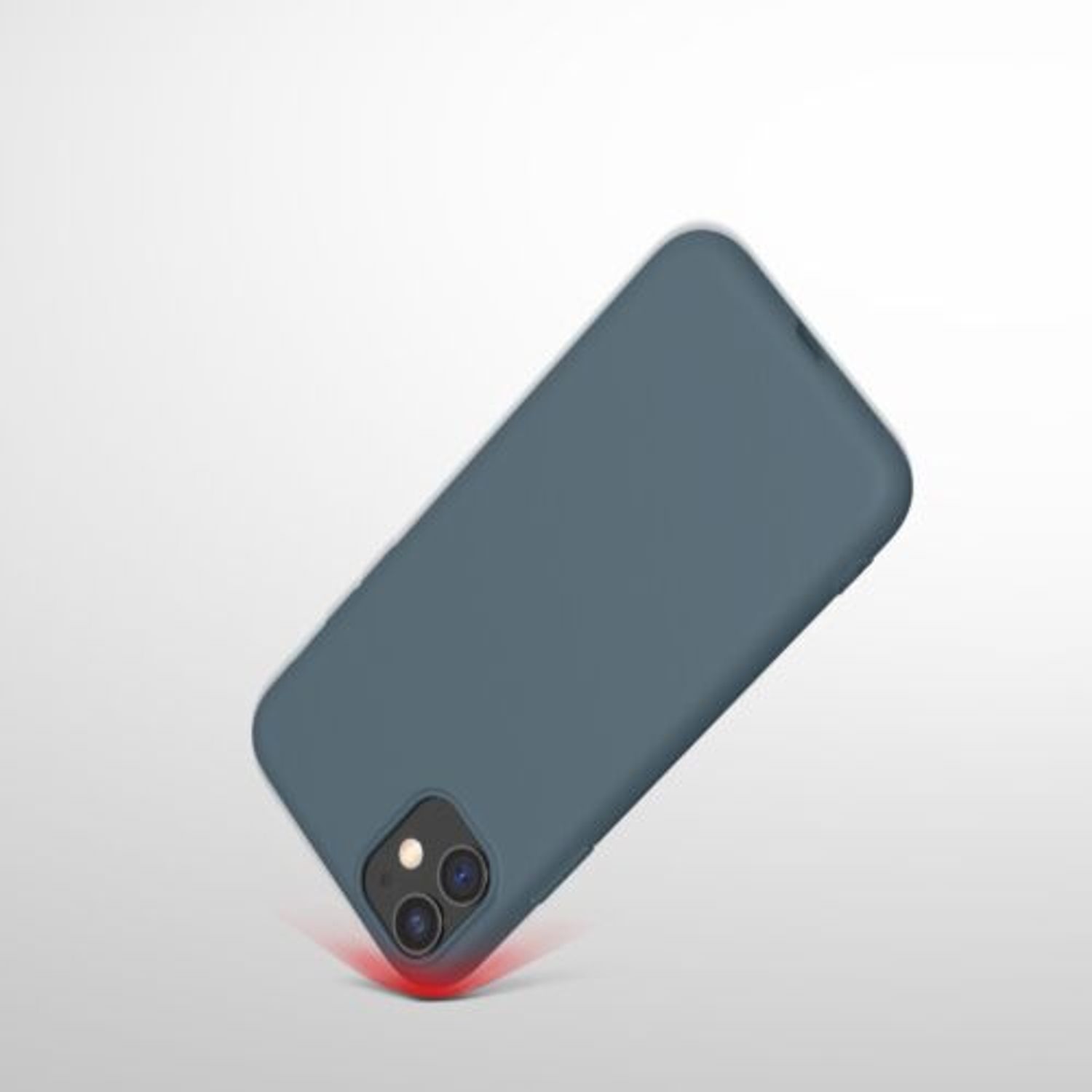 Husa pentru Apple iPhone 11, Silicon, Albastru, 49787.202 fotografia produsului View 5 L