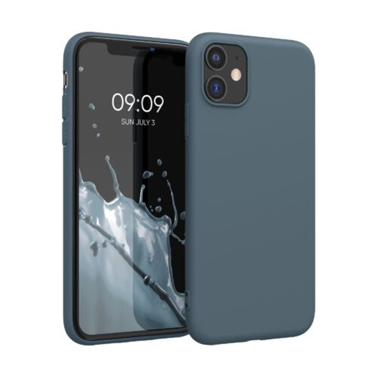 Husa pentru Apple iPhone 11, Silicon, Albastru, 49787.202 fotografia produsului