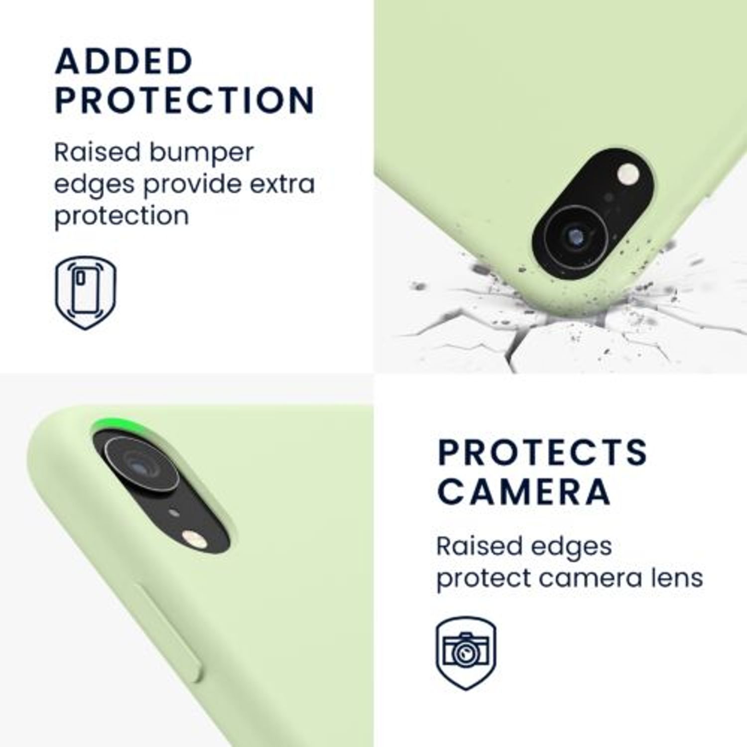Husa pentru Apple iPhone XR, Silicon, Verde, 45910.137 fotografia produsului View 4 L