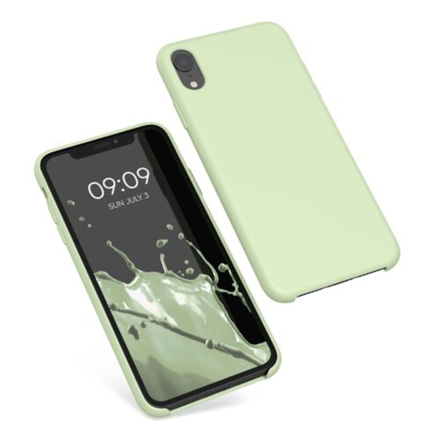 Husa pentru Apple iPhone XR, Silicon, Verde, 45910.137 fotografia produsului View 2 L