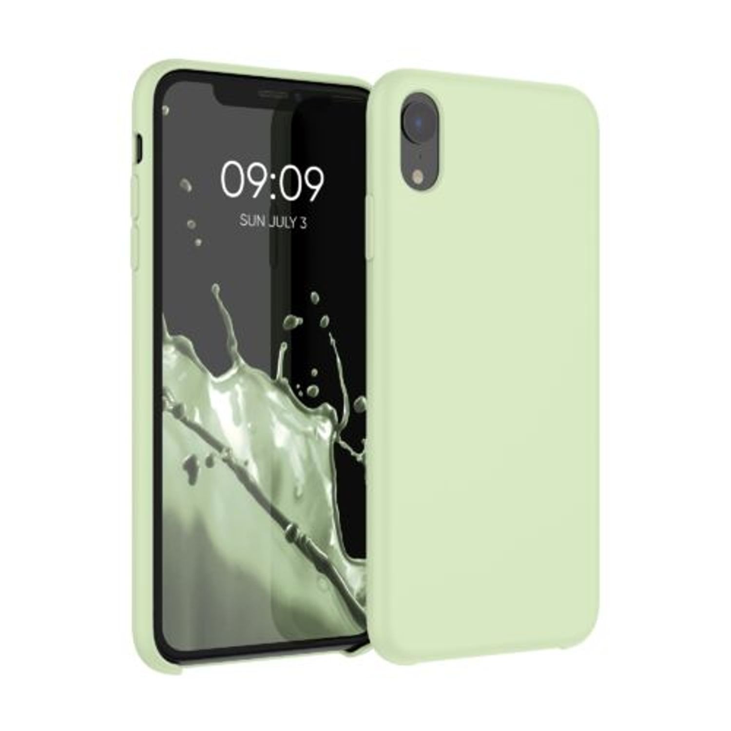 Husa pentru Apple iPhone XR, Silicon, Verde, 45910.137 fotografia produsului