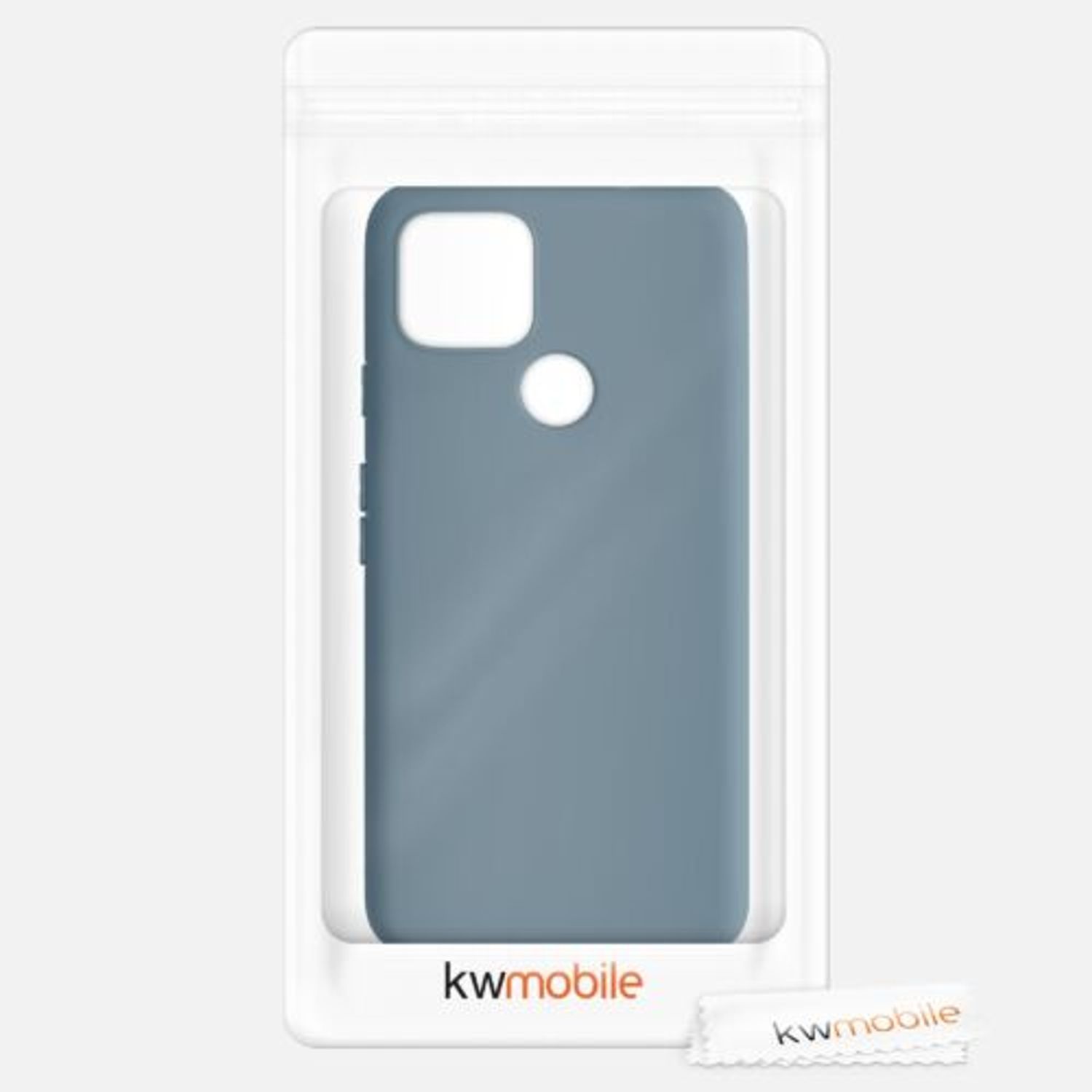 Husa pentru Google Pixel 4a 5G, Silicon, Albastru, 51727.207 fotografia produsului View 7 L