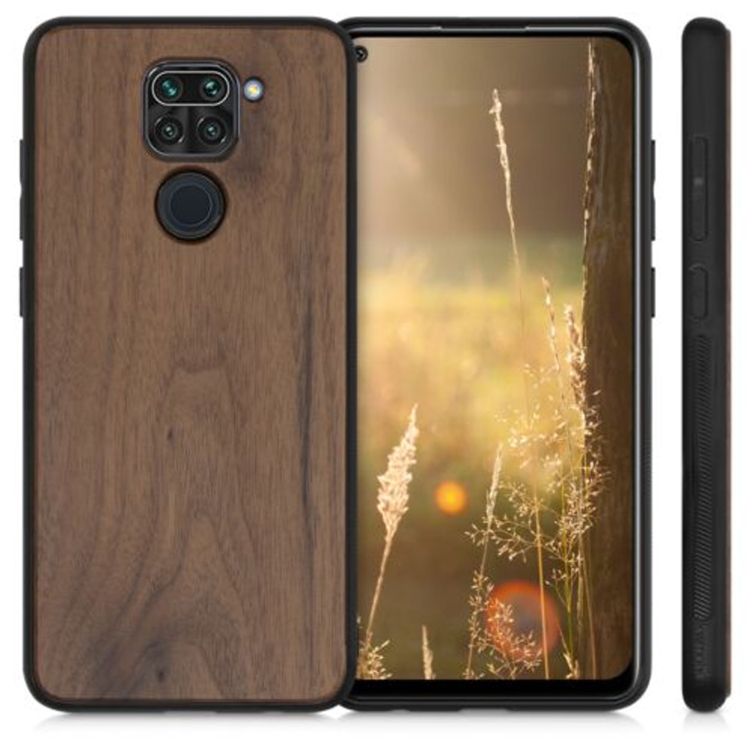 Husa pentru Xiaomi Redmi Note 9, Lemn, Maro, 52777.18 fotografia produsului View 2 L
