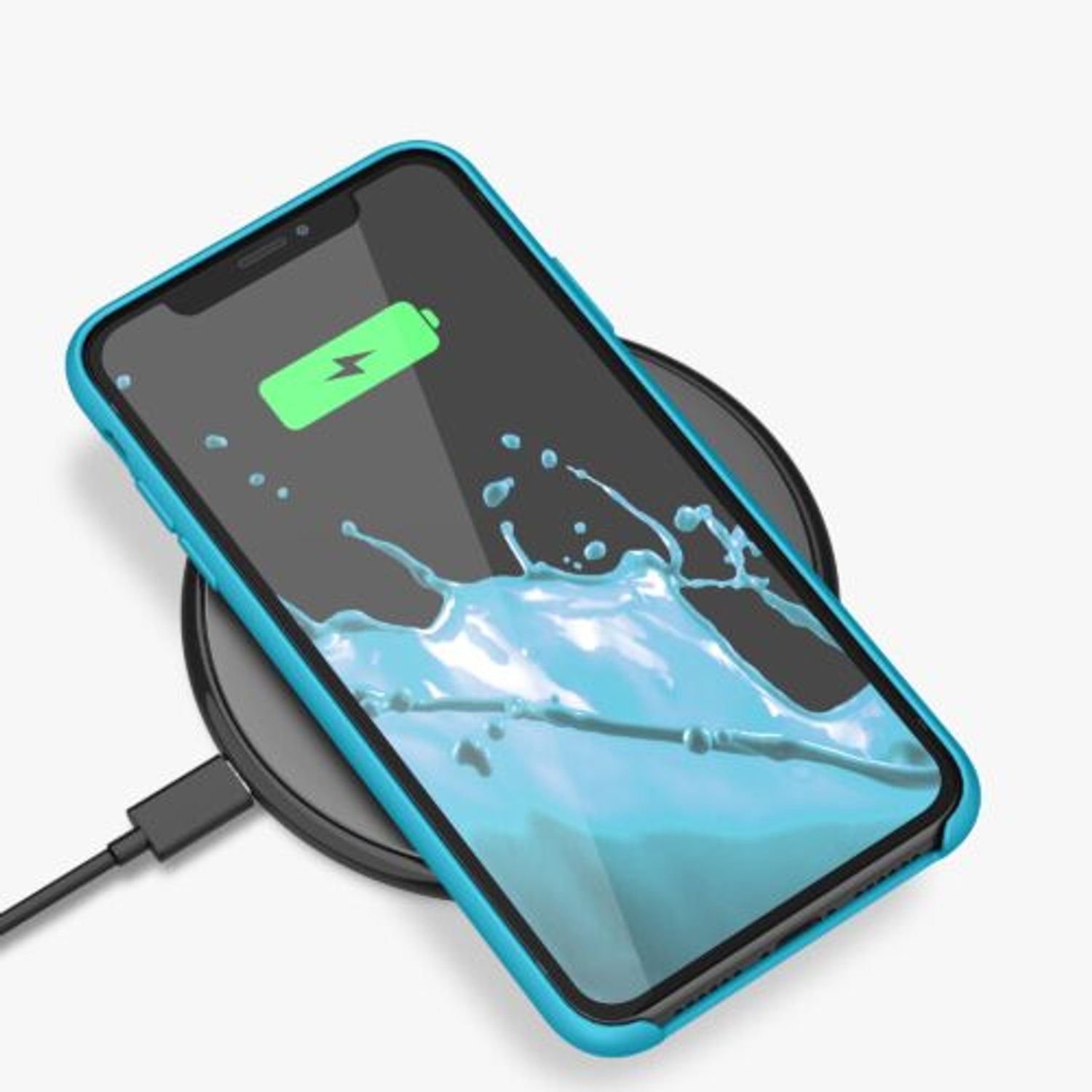 Husa pentru iPhone 11, Silicon, Albastru, 49724.223 fotografia produsului View 11 L
