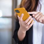 Husa pentru Apple iPhone 11, Silicon, Portocaliu, 49724.217 fotografia produsului View 10 S