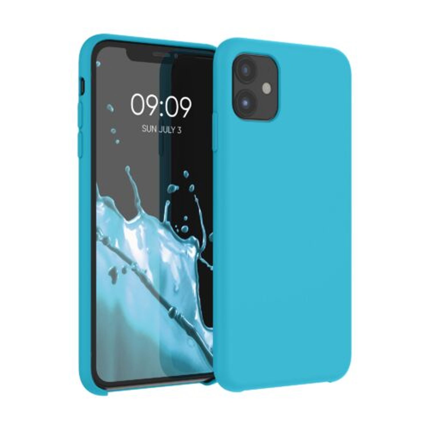 Husa pentru iPhone 11, Silicon, Albastru, 49724.223 fotografia produsului