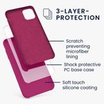 Husa pentru Apple iPhone 11, Silicon, Violet, 49724.175 fotografia produsului View 3 S