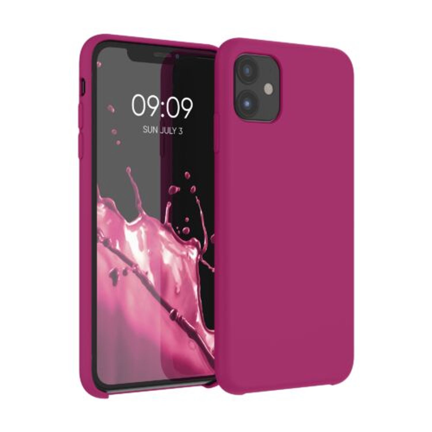 Husa pentru Apple iPhone 11, Silicon, Violet, 49724.175 fotografia produsului